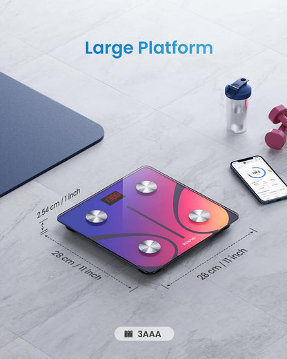 Smart Scale for Body Weight, BMI & Body Fat, 13 Metrics, Elis 1