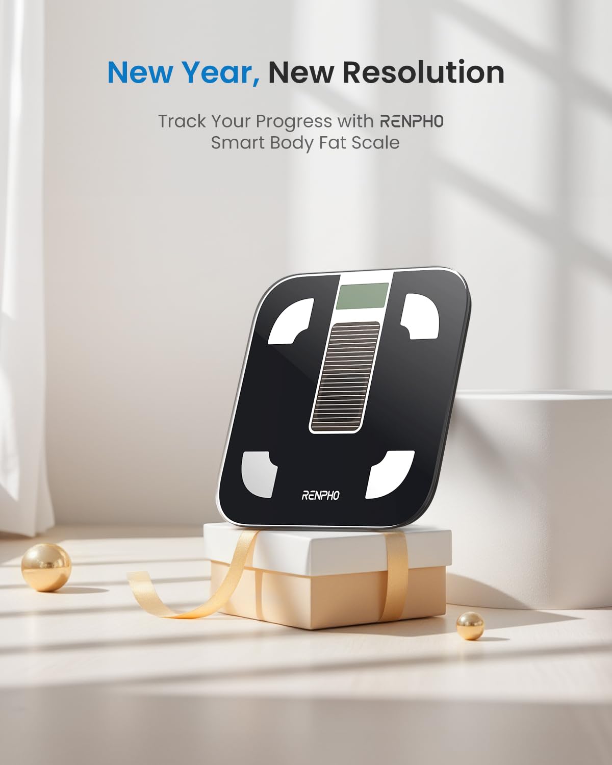 Smart Scale for Body Weight, BMI & Body Fat, 13 Metrics, Elis 1