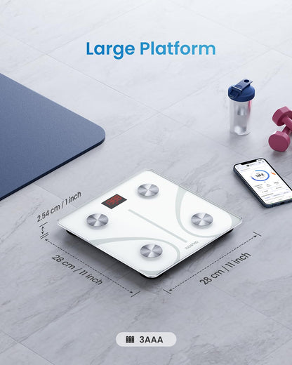 Smart Scale for Body Weight, BMI & Body Fat, 13 Metrics, Elis 1