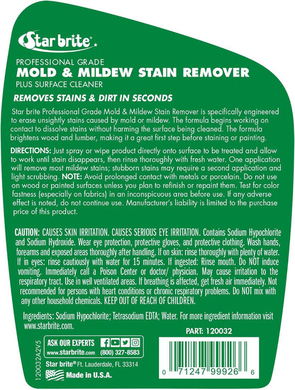 Professional Grade Mold/Mildew Stain Remover