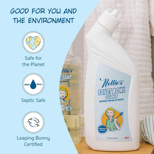 Toilet Bowl Cleaner | Plant-Based & Septic-Safe | 24 fl oz