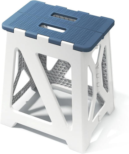 Folding Shower Chair for Inside Shower | Safety Anti-Slip & Waterproof Foldable Shower Seat 330lbs | Small Portable Travel Shower Stool Bath Seat Bench for Elderly, Disabled & Injured