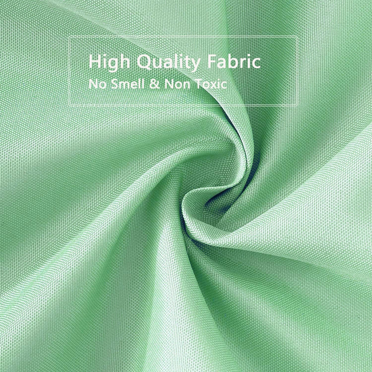 Fabric Shower Curtain Liner, Waterproof Hotel Quality, Bathroom Curtains Rust Resistant Grommets, 72 x 72 Machine Washable (Black) - Colors B