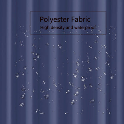 Fabric Shower Curtain Liner, Waterproof Hotel Quality, Bathroom Curtains Rust Resistant Grommets, 72 x 72 Machine Washable (Black) - Colors B