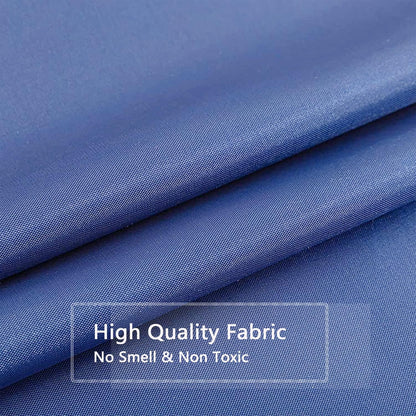 Fabric Shower Curtain Liner, Waterproof Hotel Quality, Bathroom Curtains Rust Resistant Grommets, 72 x 72 Machine Washable (Black) - Colors B
