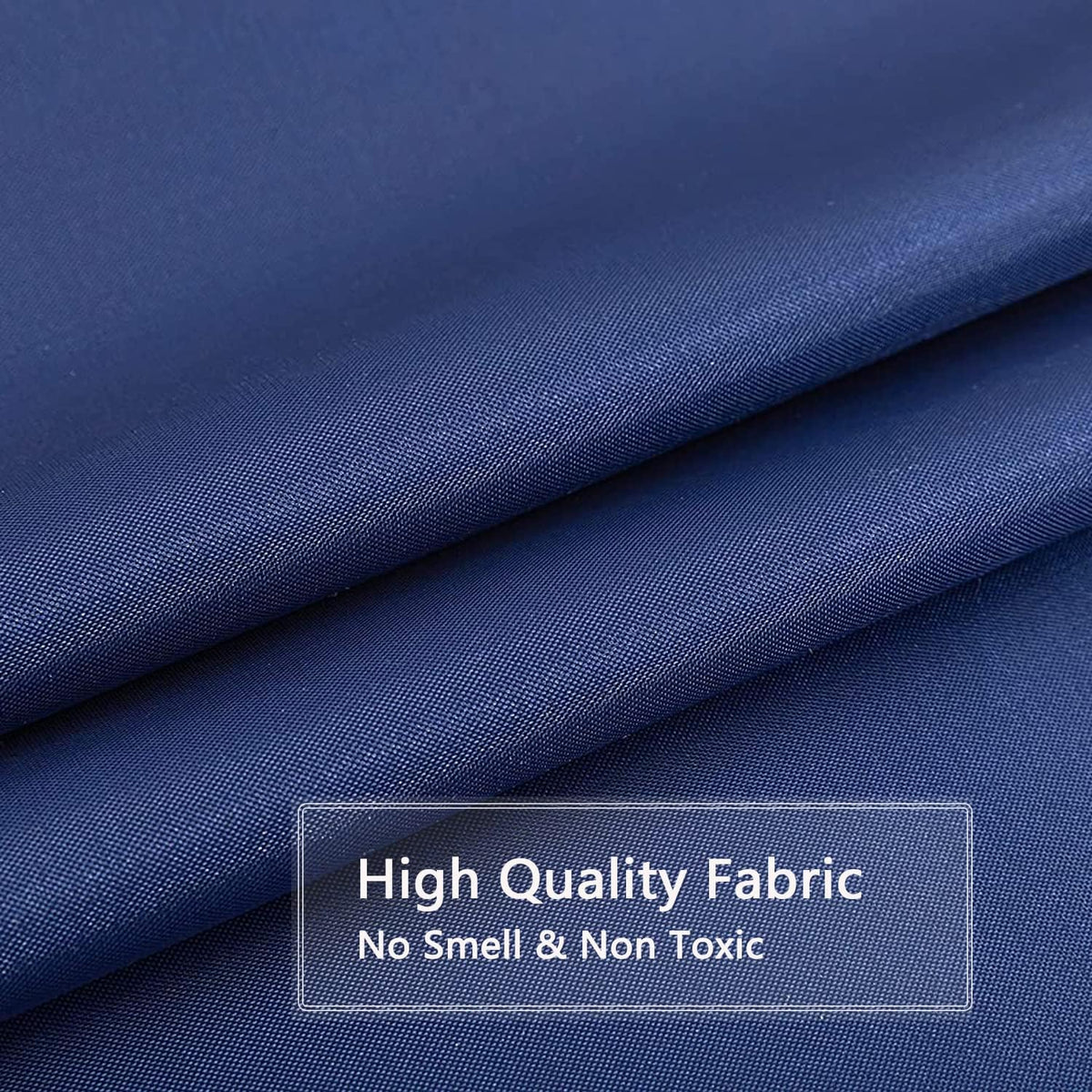 Fabric Shower Curtain Liner, Waterproof Hotel Quality, Bathroom Curtains Rust Resistant Grommets, 72 x 72 Machine Washable (Black) - Colors B