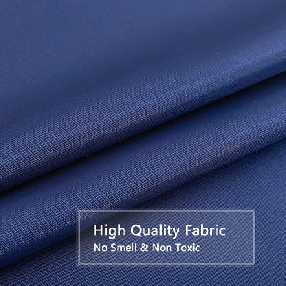 Fabric Shower Curtain Liner, Waterproof Hotel Quality, Bathroom Curtains Rust Resistant Grommets, 72 x 72 Machine Washable (Black) - Colors B