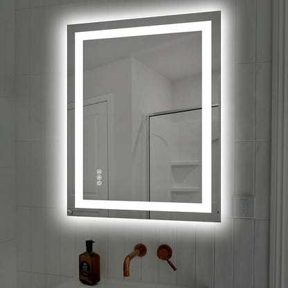 40"X32" LED Bathroom Mirror with Lights, UL Listed