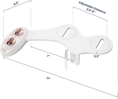 NEO 185 - Bidet Attachment for Toilet Seat, Blue