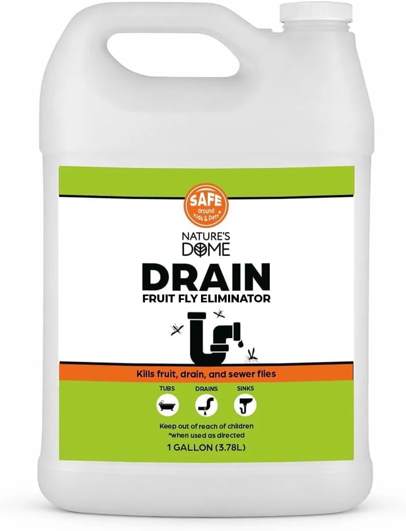Drain Fly & Fruit Fly Gel Treatment for Sinks & Drains, 32 oz