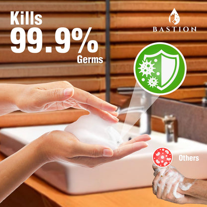 Foaming Antibacterial Hand Soap: Mandarin Orange Scented Instant Foam Hand Wash Refill 1 Gallon (128 oz) Bulk Jug. Made In The USA