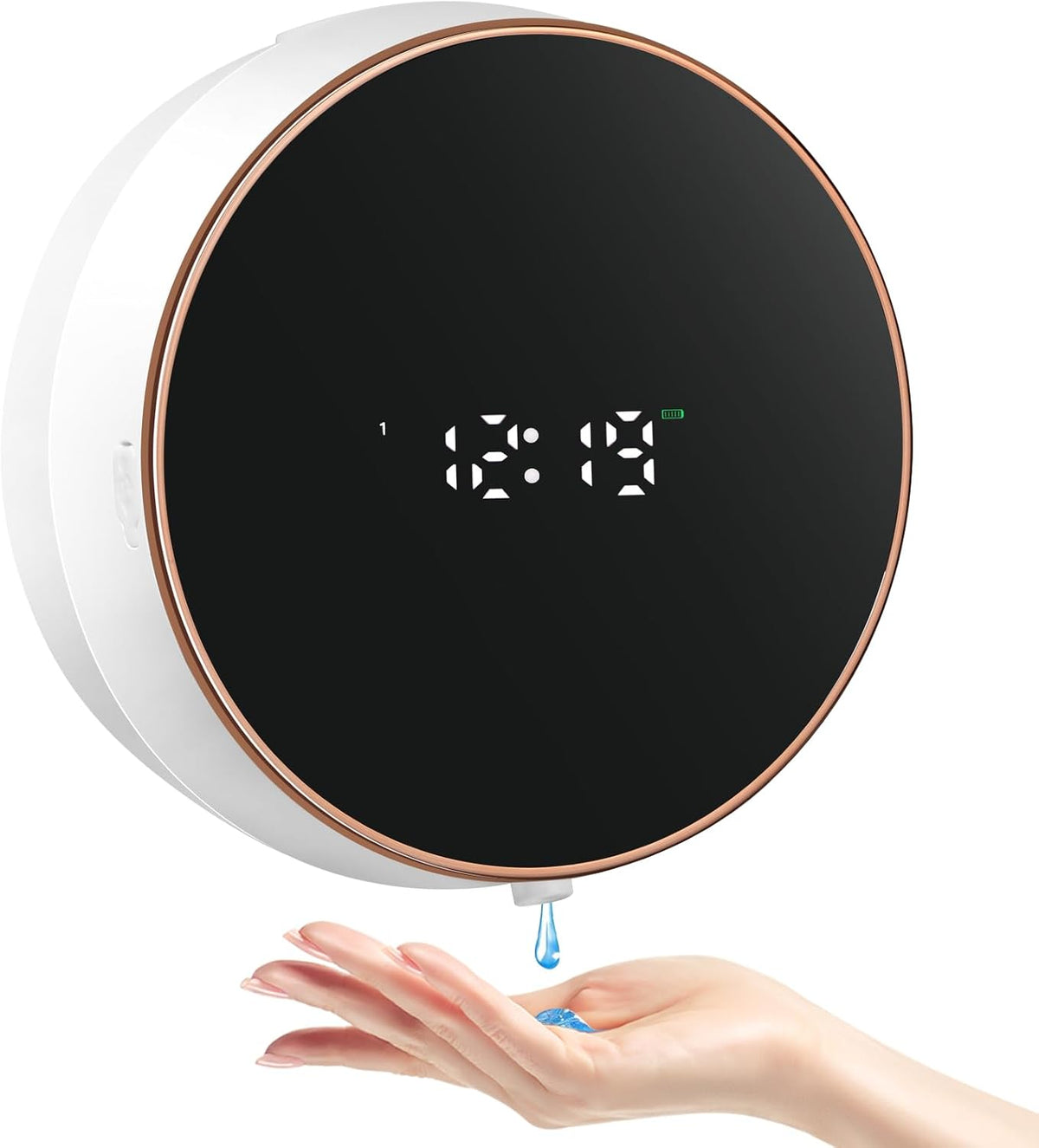 Automatic Soap Dispenser, Touchless Rechargeable Wall Mount