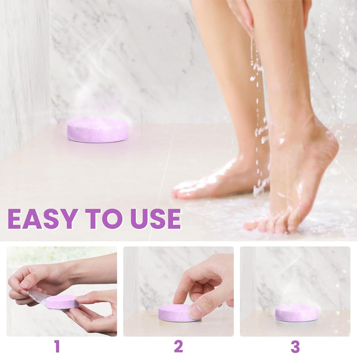 Shower Steamers Aromatherapy Self Care Gifts 8 Pack Set, Green | Birthday Gifts for Women, Mom, Wife, Friend, Teacher, Shower Bombs Essential Oil Tablets 8 Fragrances, Self-Care Relaxation