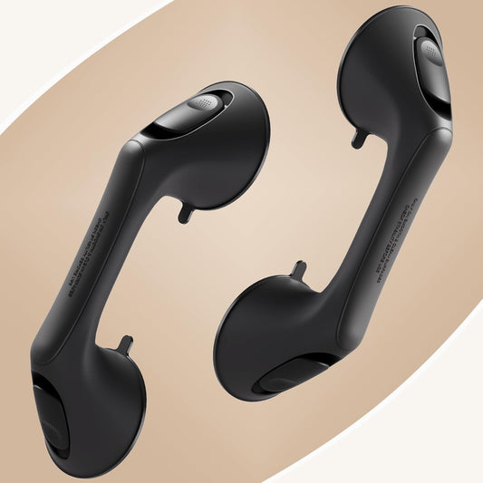 2 Pack Grab Bars for Shower, 12 Inch Shower Handles for Elderly