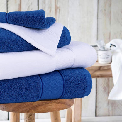 Bath Towel Set 6 PCS, Pink Luxury 100% Turkish Cotton 650GSM