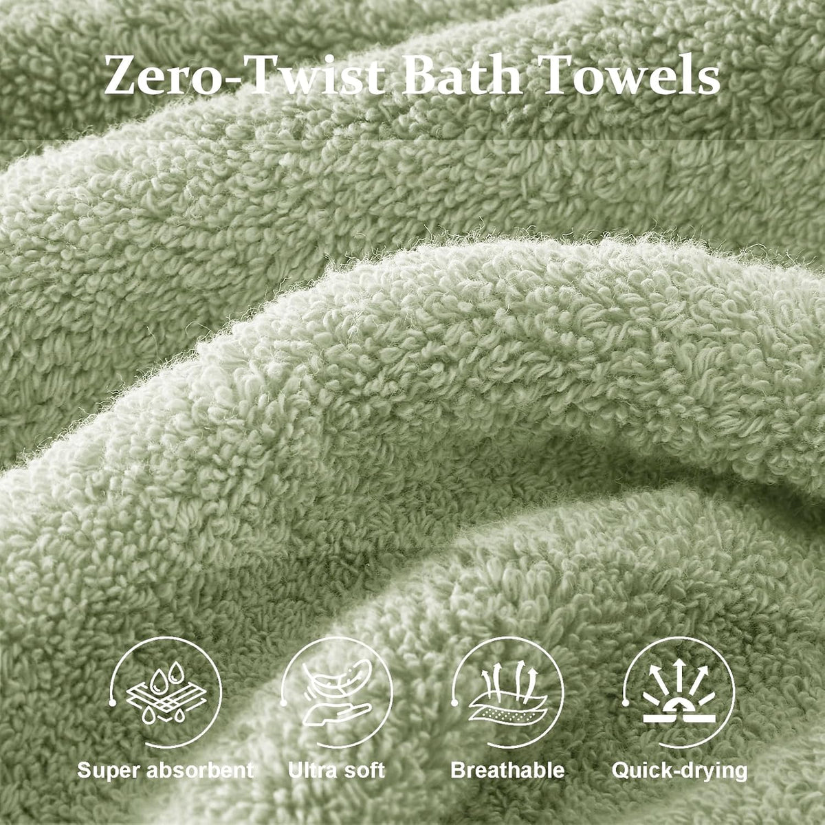 Bath Towel Set 6 PCS, Pink Luxury 100% Turkish Cotton 650GSM