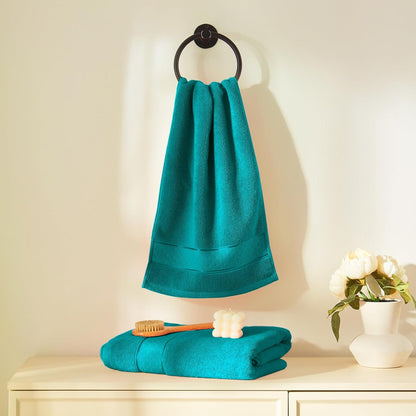 Bath Towel Set 6 PCS, Pink Luxury 100% Turkish Cotton 650GSM