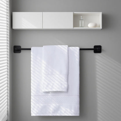 Bath Towel Set 6 PCS, Pink Luxury 100% Turkish Cotton 650GSM