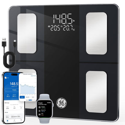 Smart Scale for Body Weight: BMI Body Fat, Digital Bluetooth Scale 400lb