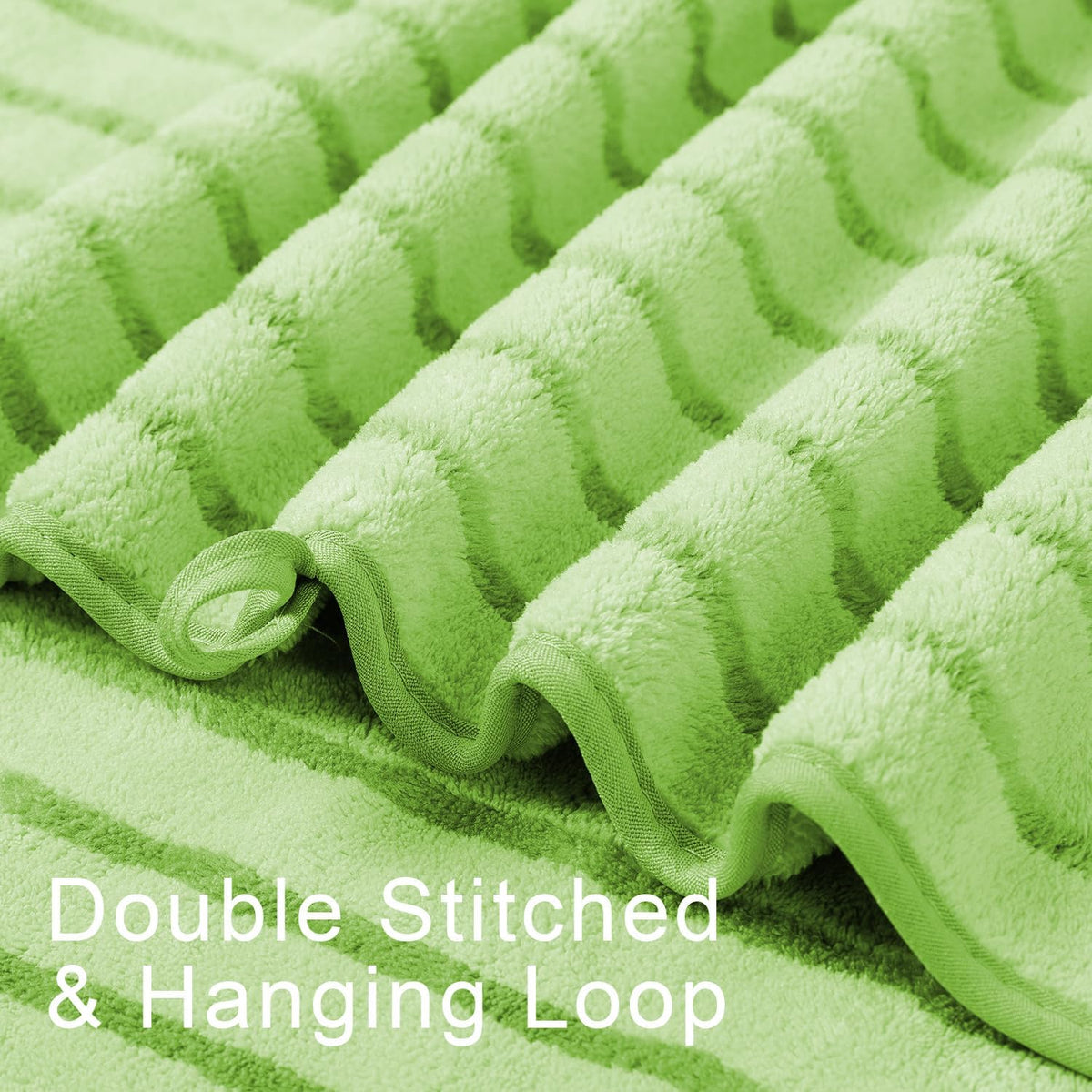 Bath Towels,8 Pack Large Bath Towels Set Super Absorbent Microfiber Bath Sheets-2 Oversized Bath Sheets 2 Hand Towels 4 Washcloths for Family Hotel Spa Gym(Light Green)