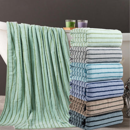 Bath Towels,8 Pack Large Bath Towels Set Super Absorbent Microfiber Bath Sheets-2 Oversized Bath Sheets 2 Hand Towels 4 Washcloths for Family Hotel Spa Gym(Light Green)