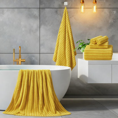 Bath Towels,8 Pack Large Bath Towels Set Super Absorbent Microfiber Bath Sheets-2 Oversized Bath Sheets 2 Hand Towels 4 Washcloths for Family Hotel Spa Gym(Light Green)