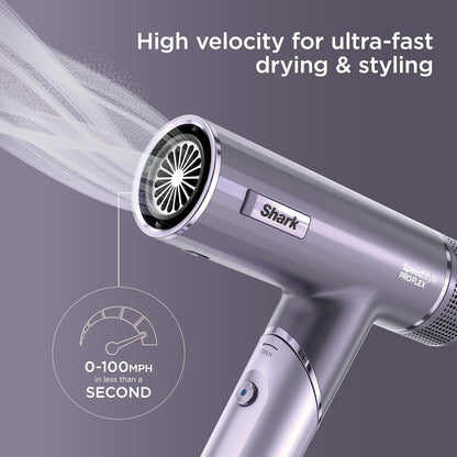 SpeedStyle Ionic Hair Dryer w/Concentrator, Lightweight, HD301