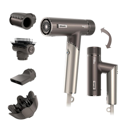 SpeedStyle Ionic Hair Dryer w/Concentrator, Lightweight, HD301