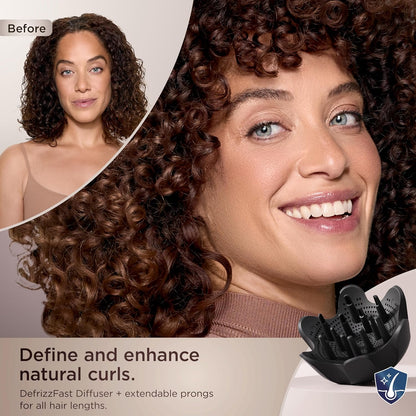 SpeedStyle Ionic Hair Dryer w/Concentrator, Lightweight, HD301