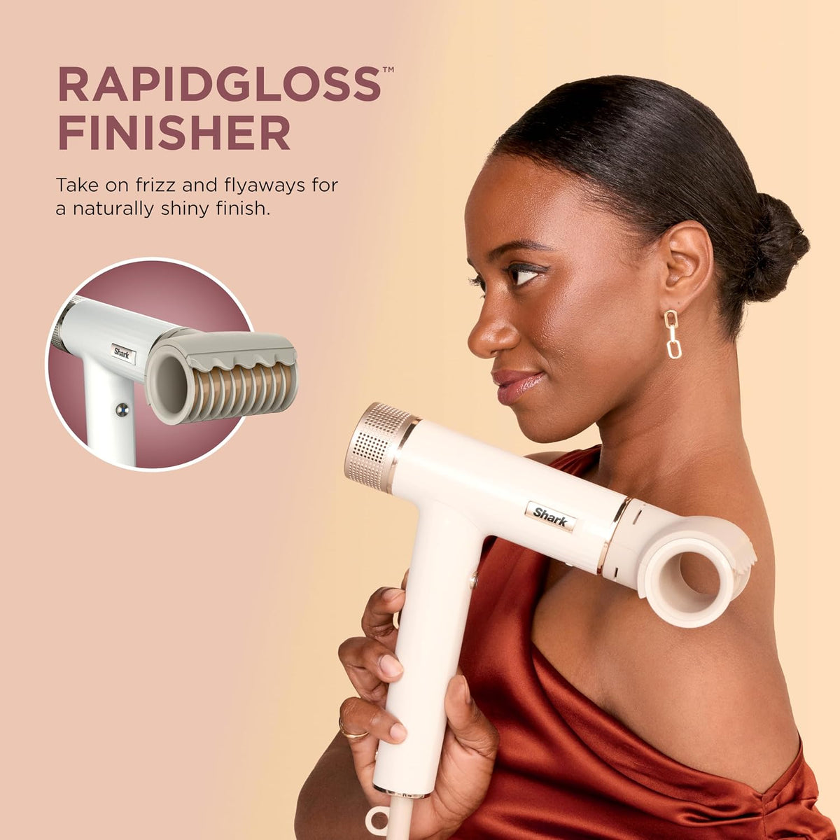 SpeedStyle Ionic Hair Dryer w/Concentrator, Lightweight, HD301