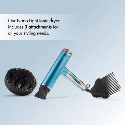 BaBylissPRO Nano Titanium Professional Nano Light Ionic Dual-Voltage Lightweight Hair Dryer