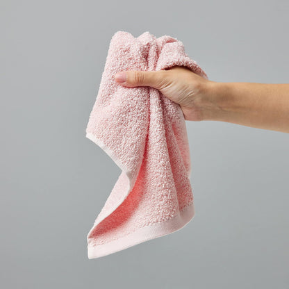 Fast Drying Cotton Washcloths for Bathroom, Machine Washable, Soft and Highly Absorbent, 12 x 12 in, White