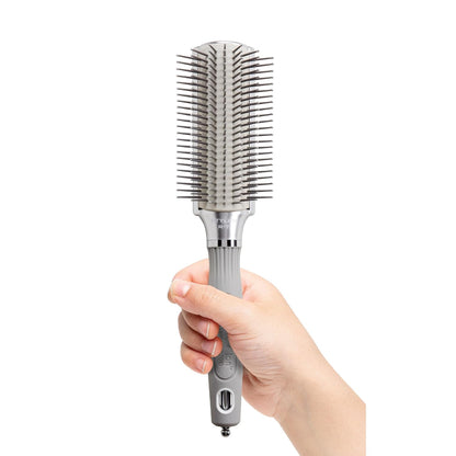 Olivia Garden Ceramic + Ion XL Pro Hair Brush - Paddle Brush for All Hair Types - Smooths and Adds Shine