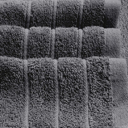 4 Piece Extra Large Bath Towels 30 x 60 Inches, Dark Grey