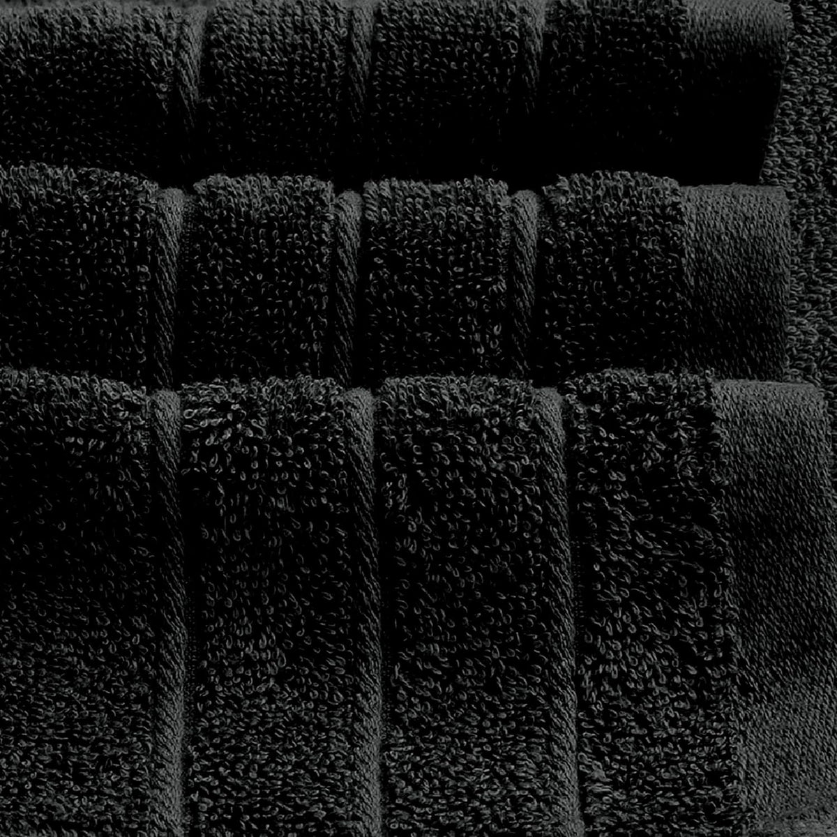 4 Piece Extra Large Bath Towels 30 x 60 Inches, Dark Grey