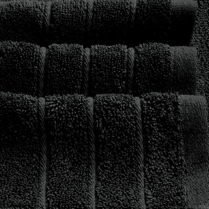 4 Piece Extra Large Bath Towels 30 x 60 Inches, Dark Grey