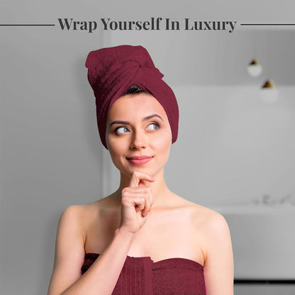 4 Piece Extra Large Bath Towels 30 x 60 Inches, Dark Grey