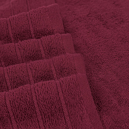 4 Piece Extra Large Bath Towels 30 x 60 Inches, Dark Grey