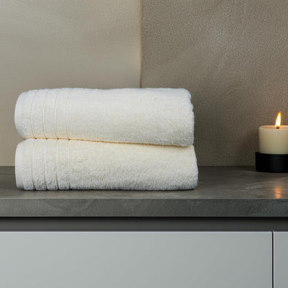 4 Piece Extra Large Bath Towels 30 x 60 Inches, Dark Grey