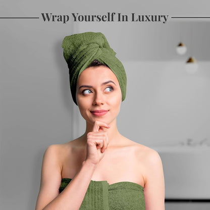 4 Piece Extra Large Bath Towels 30 x 60 Inches, Dark Grey
