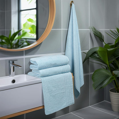 4 Piece Extra Large Bath Towels 30 x 60 Inches, Dark Grey