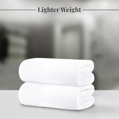 4 Piece Extra Large Bath Towels 30 x 60 Inches, Dark Grey