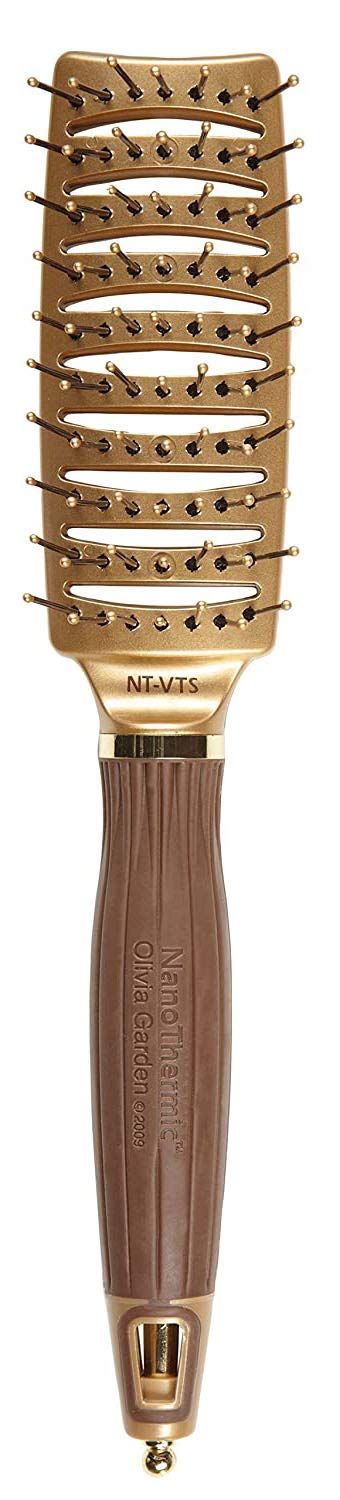 Olivia Garden Ceramic + Ion Nano Thermic Styler Hair Brush