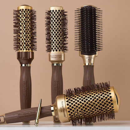 Olivia Garden Ceramic + Ion Nano Thermic Styler Hair Brush