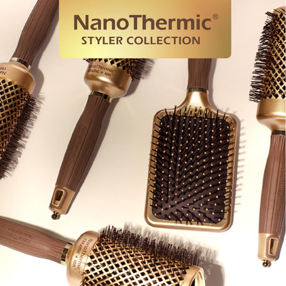 Olivia Garden Ceramic + Ion Nano Thermic Styler Hair Brush