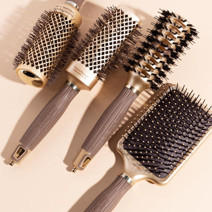 Olivia Garden Ceramic + Ion Nano Thermic Styler Hair Brush