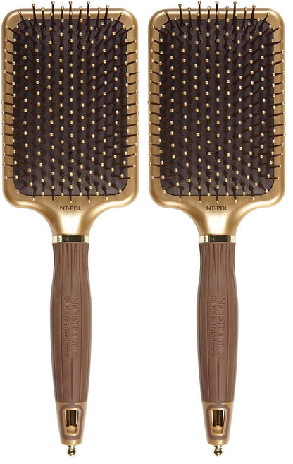 Olivia Garden Ceramic + Ion Nano Thermic Styler Hair Brush