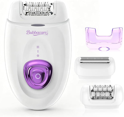 Epilator for Women, Epilators Hair Removal for Women, 2 in 1 Hair Removal Device with LED Light & USB Rechargeable, Electric Shaver for Legs,Underarms,Bikini and Full Body