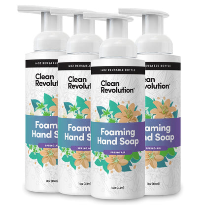 Foaming Hand Soap Refill Supply Container, Ready to Use Formula, Fragrance Free, 64 Fl Oz