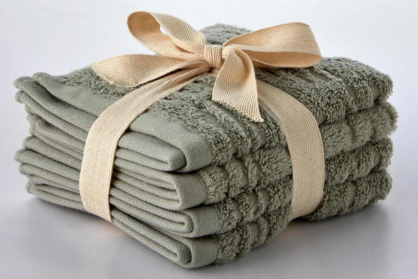 SKL Home CloudSoft 100% Cotton Luxury Bath Towel, 600 GSM, Ultra Plush & Absorbent, Slate